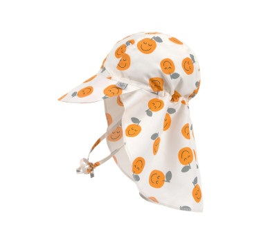Cappellino Protezione Solare Flap Orange Sea Salt