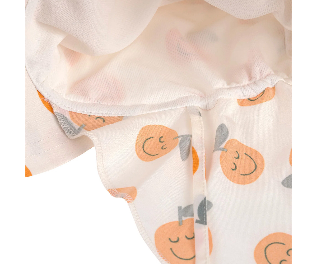 Cappellino Protezione Solare Flap Orange Sea Salt