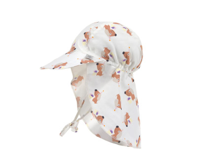 Cappellino Protezione Solare Flap Ice Cream Dog Sea Salt