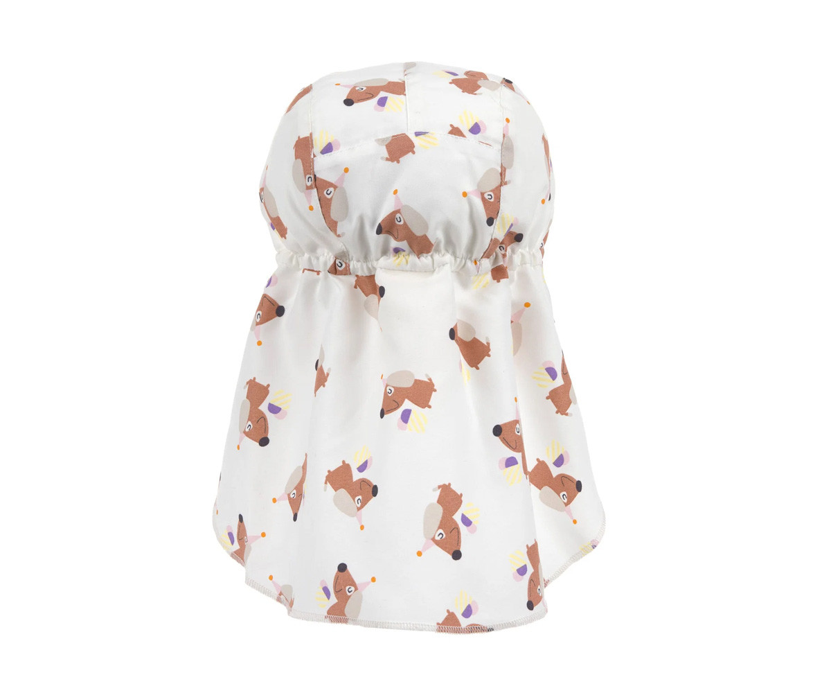 Cappellino Protezione Solare Flap Ice Cream Dog Sea Salt