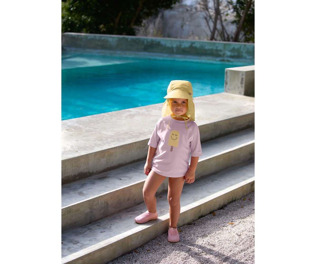 Camiseta Protecção Solar Popsicle Pale Pink