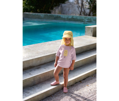 Camiseta Protecção Solar Popsicle Pale Pink