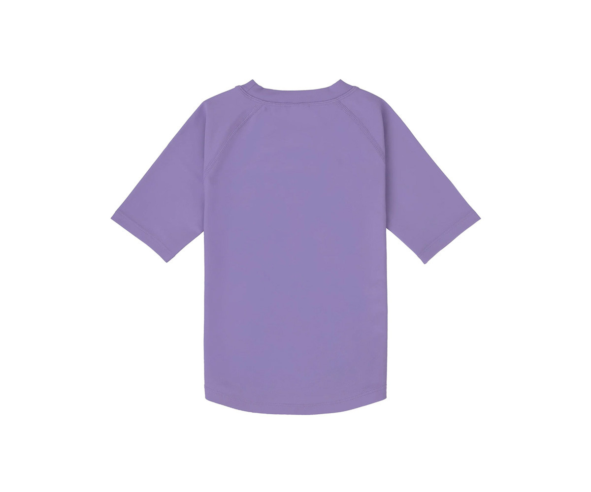 T-Shirt Nuoto MC Protezione Solare Gelato Rashguard Purple
