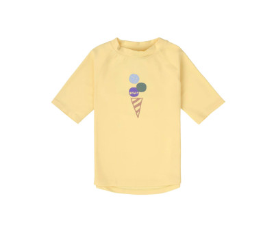 T-Shirt Nuoto MC Protezione Solare Ice Cream Pale Yellow