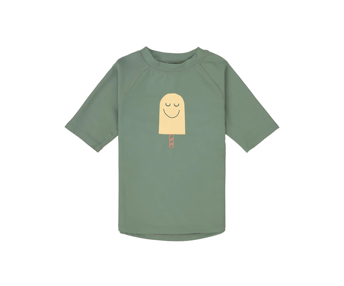 T-Shirt Nuoto MC Protezione Solare Popsicle Green
