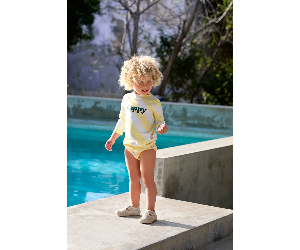 Costume Contenitivo Swim Ring Pale Yellow