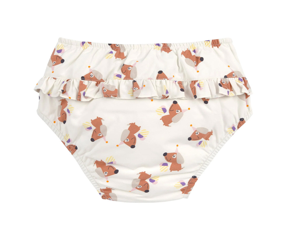 Costume Contenitivo con Volanti Ice Cream Dog Sea Salt