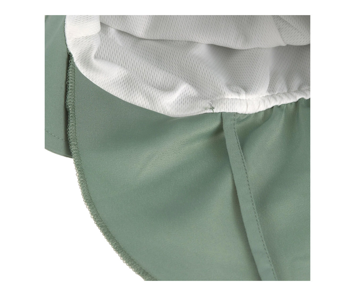 Cappellino Protezione Solare Flap Sage Green