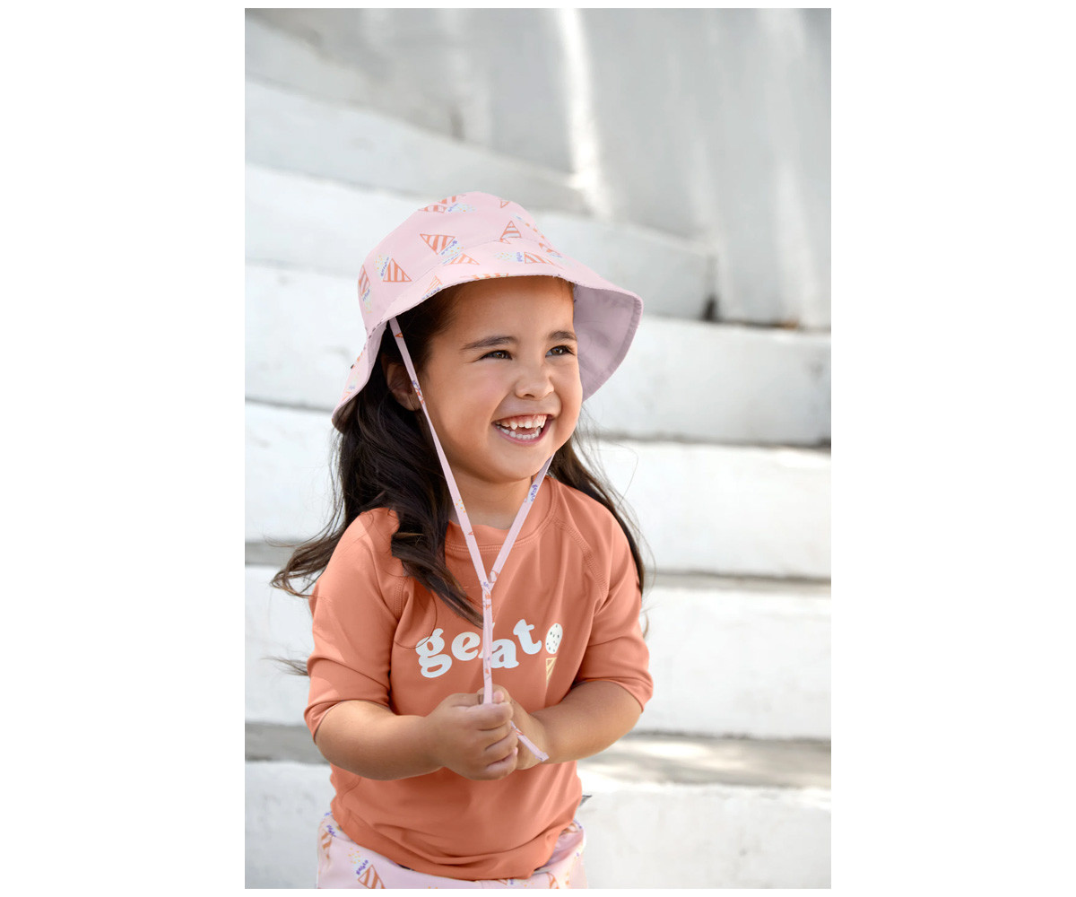 Cappellino Reversibile Ice Cream Pale Pink