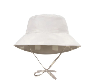 Cappellino Reversibile Checkerboard Stone Sea Salt