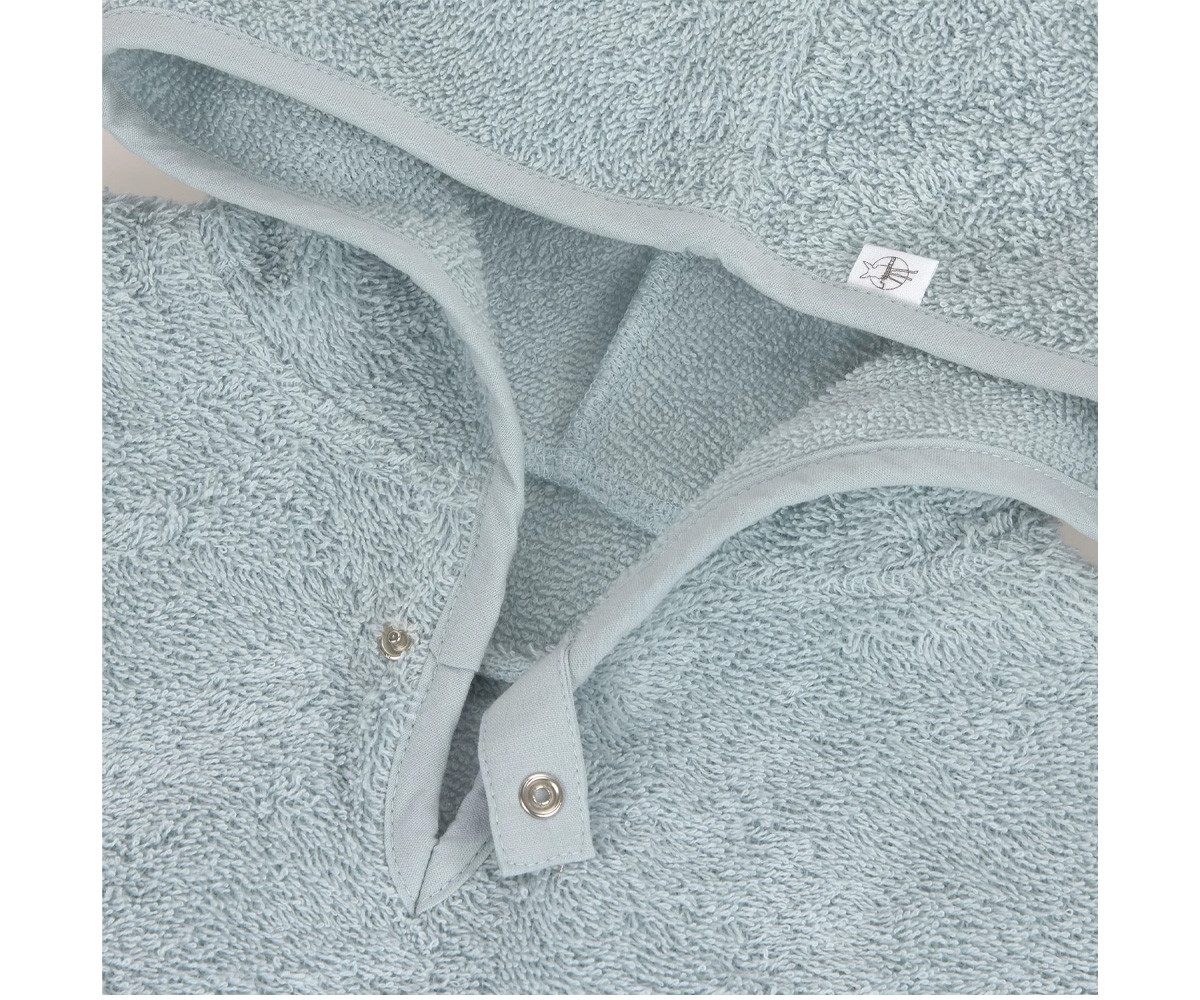 Poncho Mare Lassig Terry Illusion Blue