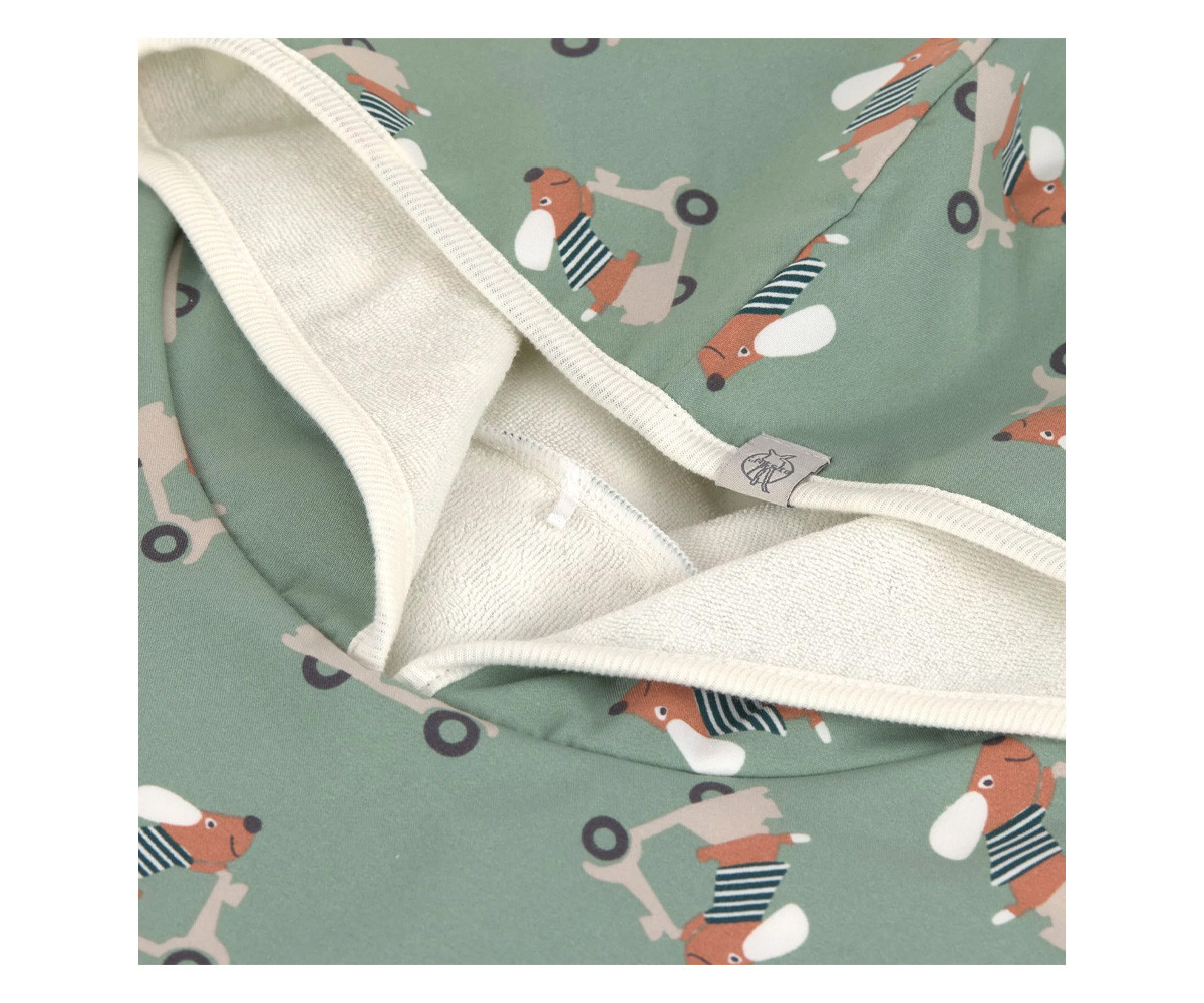 Poncho Mare Lassig Scooter Dog Green