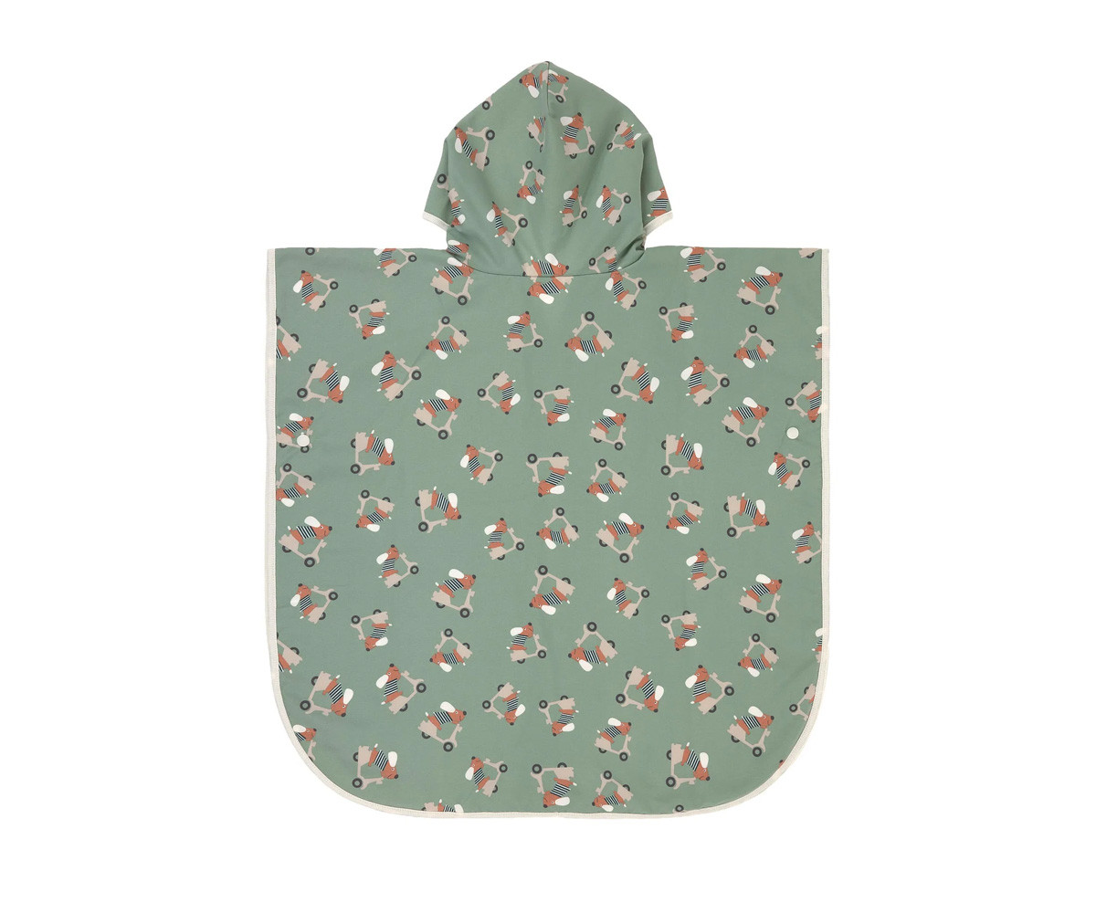 Poncho Mare Lassig Scooter Dog Green