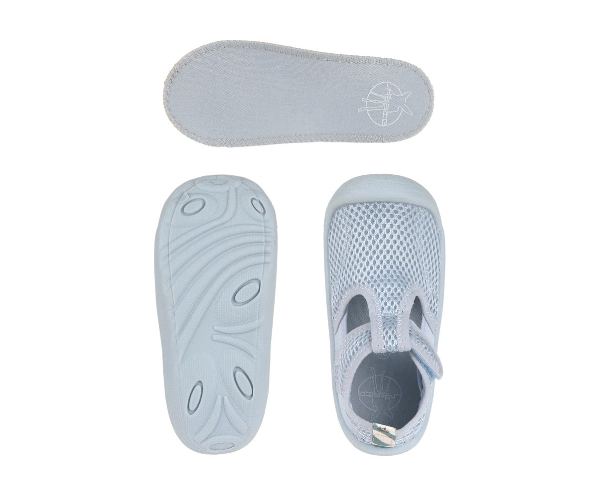 Scarpette Velcro Illusion Blue