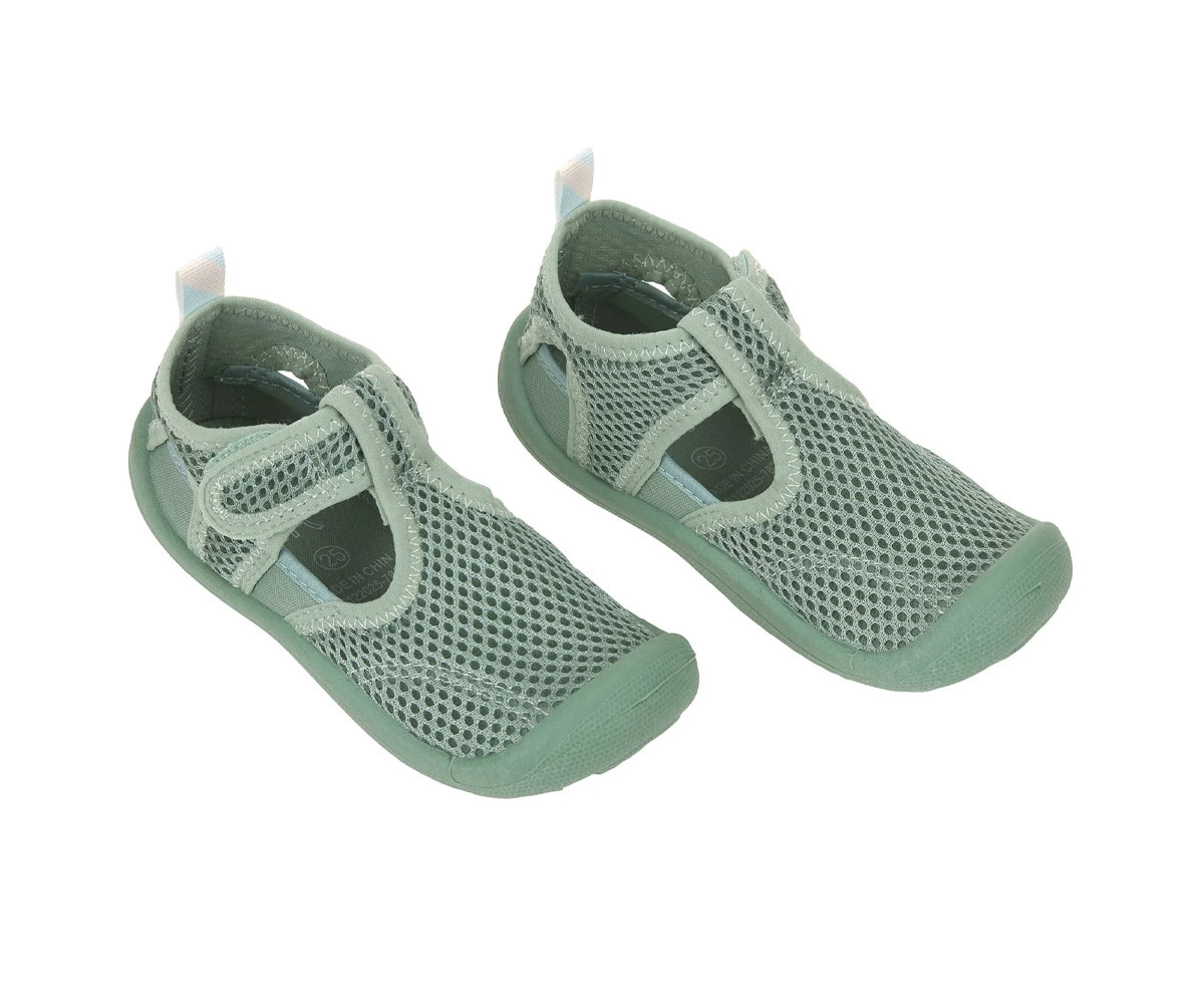 Scarpette Velcro Sage Green