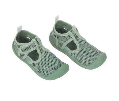 Scarpette Velcro Sage Green