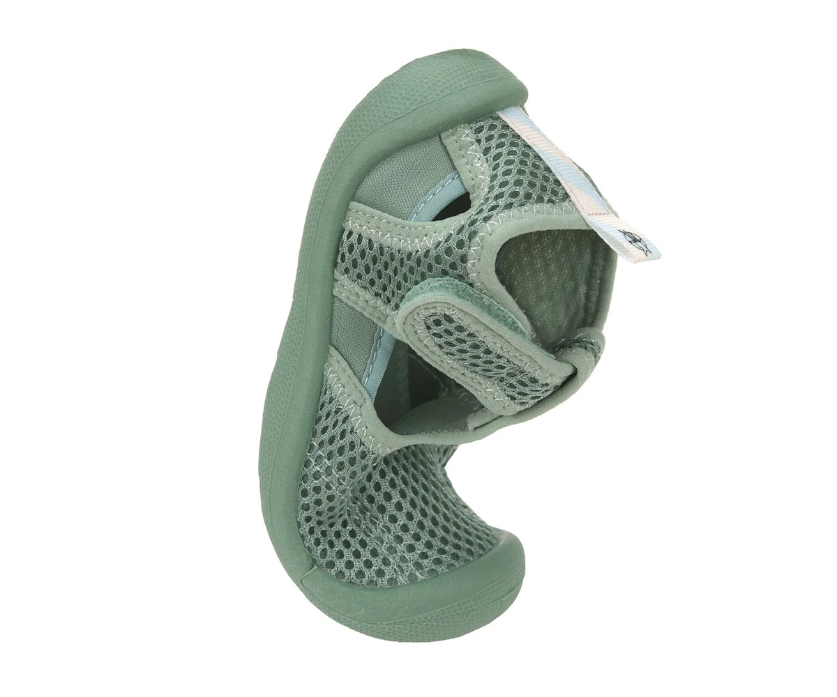 Scarpette Velcro Sage Green