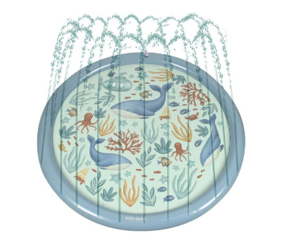 Alfombra de Agua con Rociadores Ocean Blue