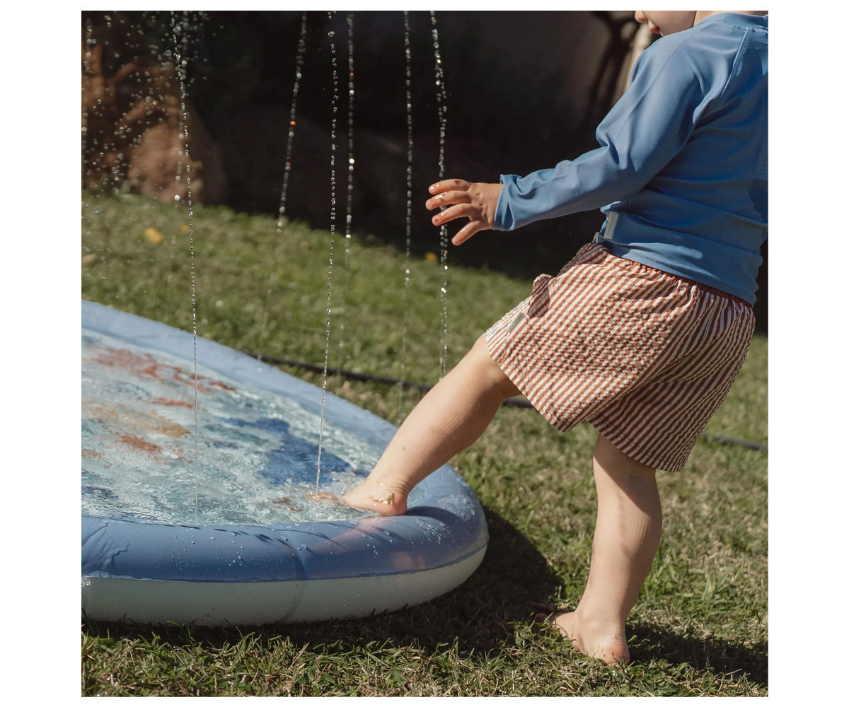 Alfombra de Agua con Rociadores Ocean Blue