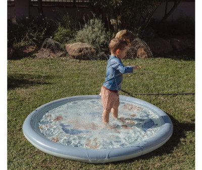 Alfombra de Agua con Rociadores Ocean Blue