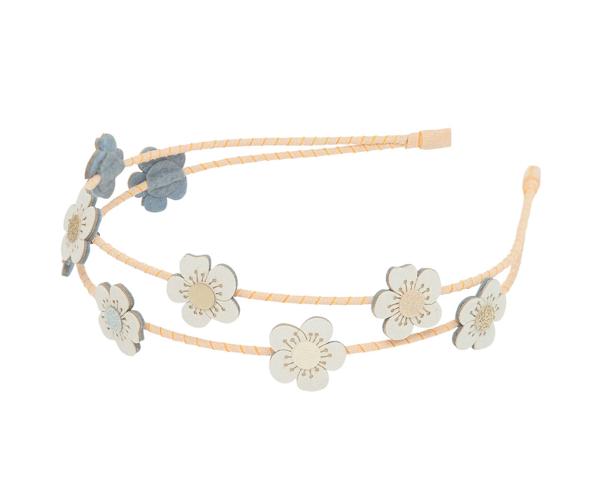 Diadema Doble Blossom Alice