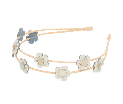 Diadema Doble Blossom Alice