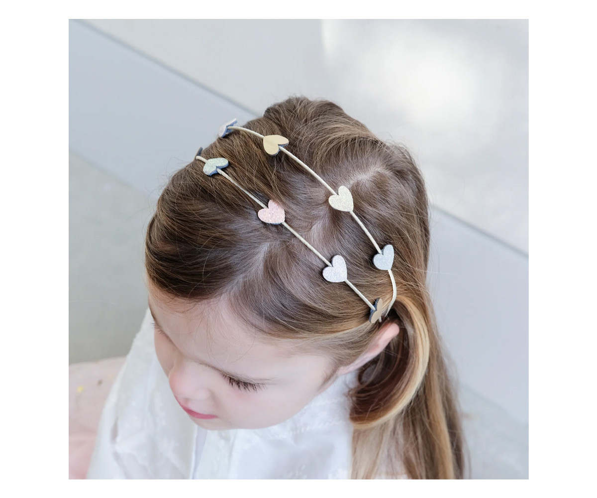 Diadema Doble Teeny Heart Alice