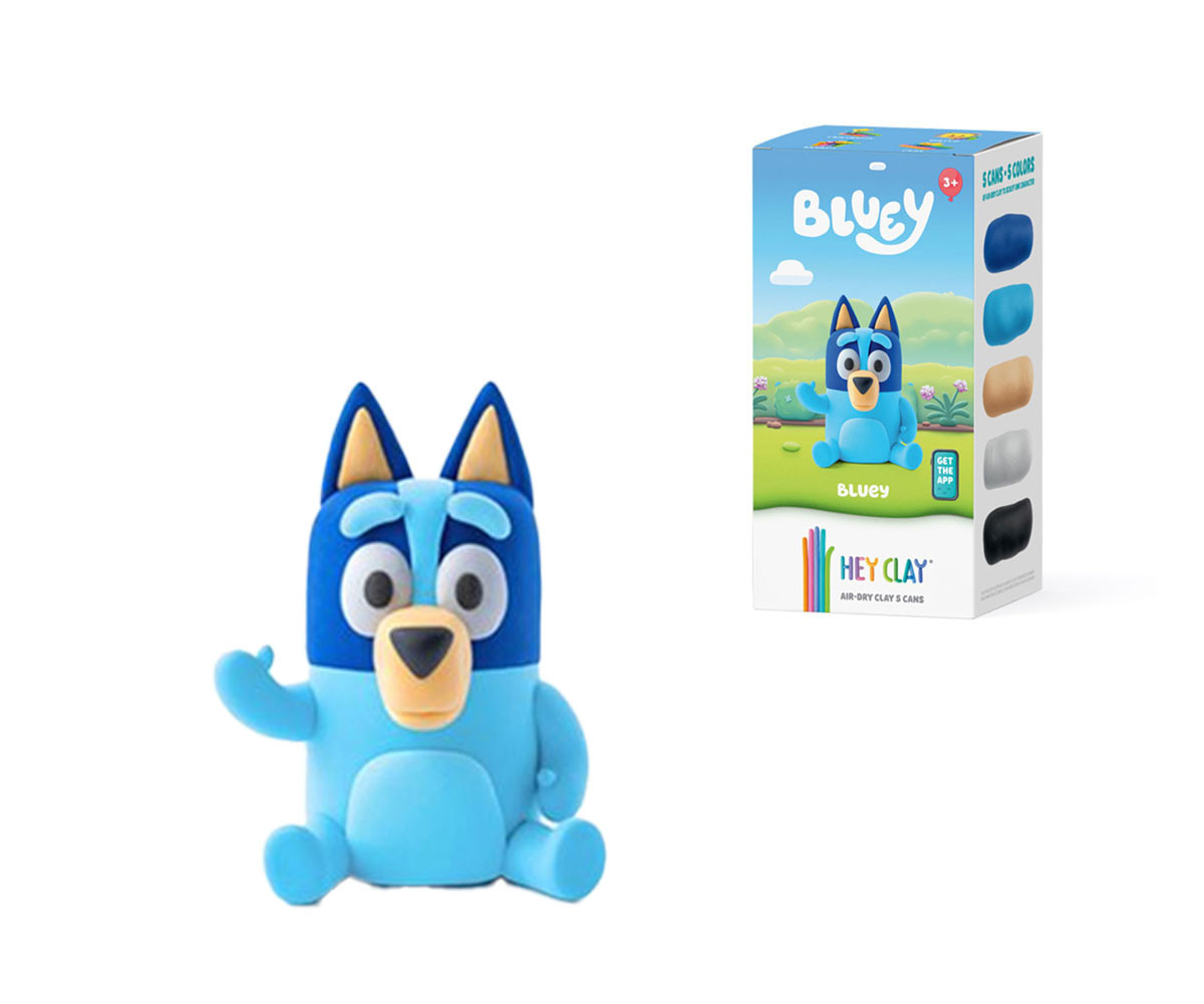 Plasticina Bluey Interactive  (5 cores)