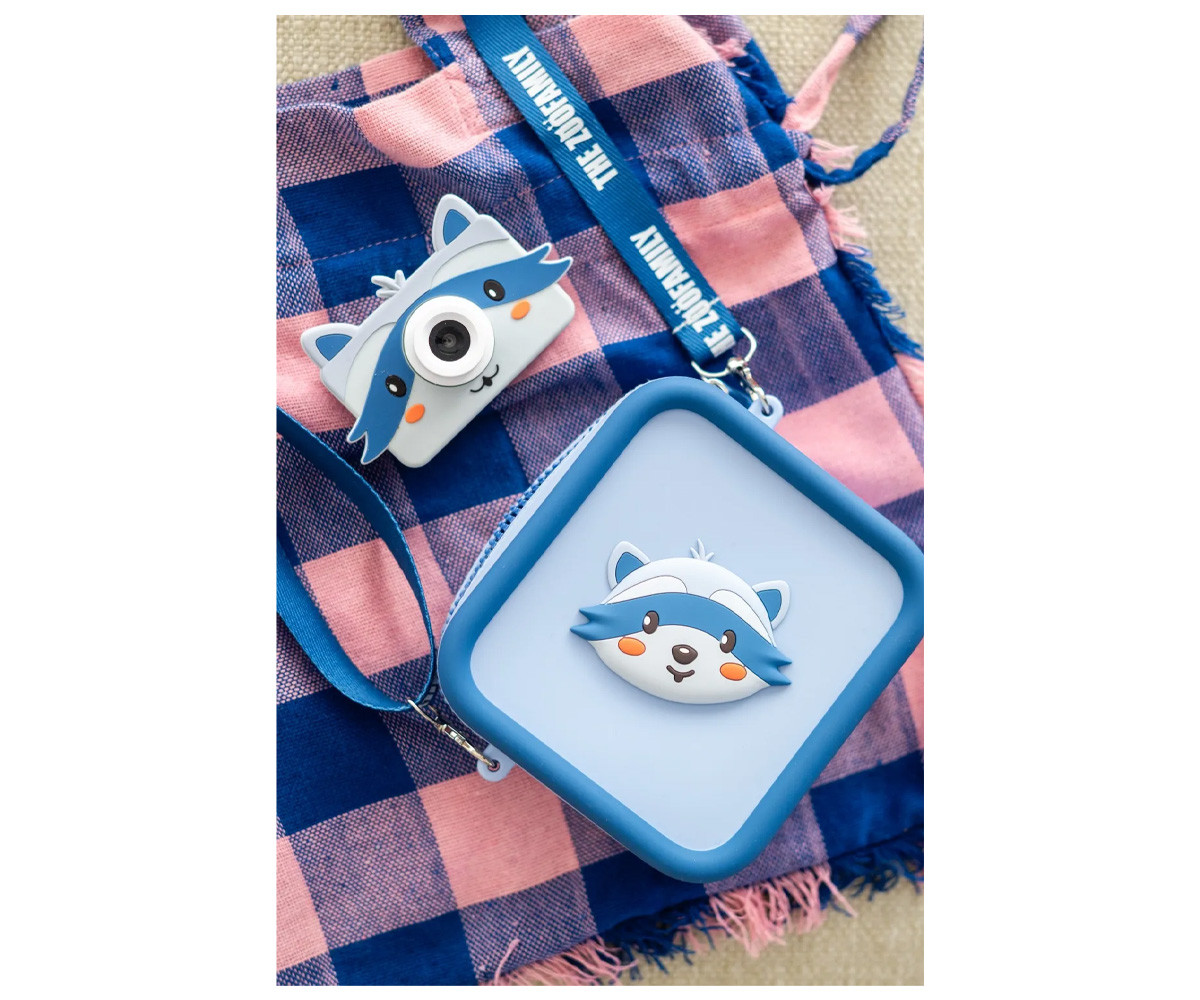 Bolsito Silicona Zoo Raccoon