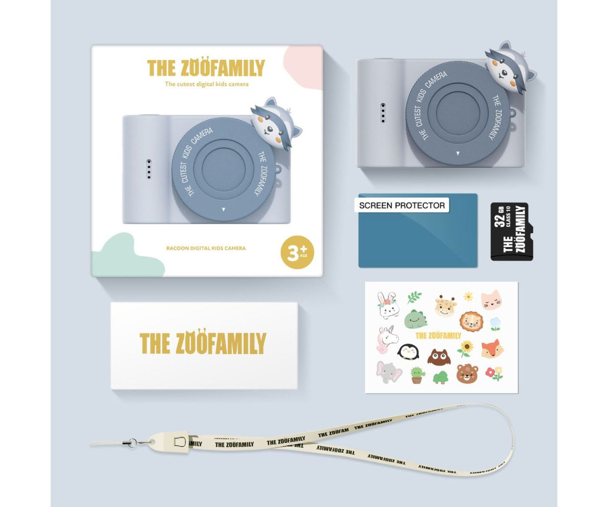 Cámara Digital Urban Zoo Dino Raccoon