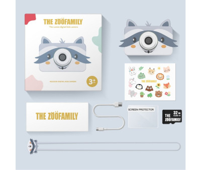 Cámara Digital Zoo Friends Raccoon