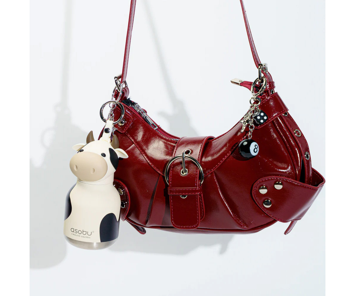 Borraccia Acciaio Mini-Bestie Mucca 200ml