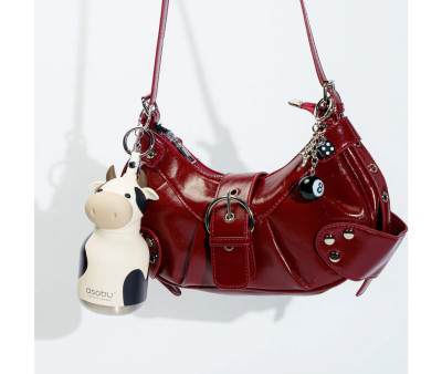 Borraccia Acciaio Mini-Bestie Mucca 200ml