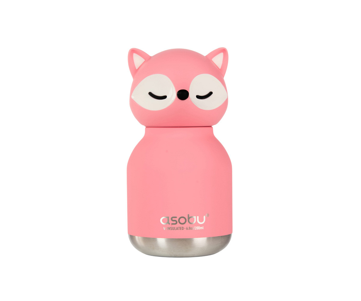 Borraccia Acciaio Mini-Bestie Volpe 200ml