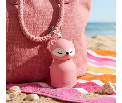 Borraccia Acciaio Mini-Bestie Volpe 200ml