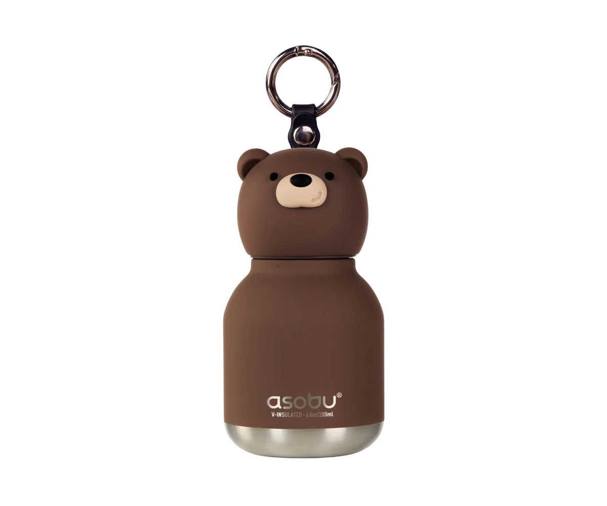Borraccia Acciaio Mini-Bestie Orso 200ml