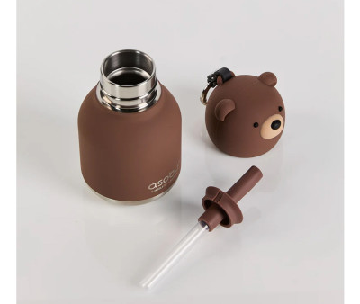 Borraccia Acciaio Mini-Bestie Orso 200ml