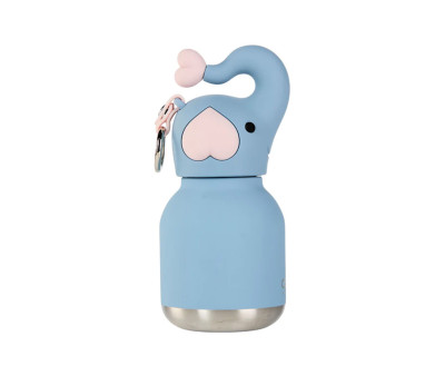 Borraccia Acciaio Mini-Bestie Elefante 200ml