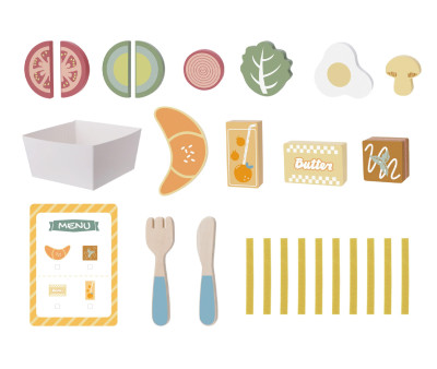 Set da Colazione in Legno