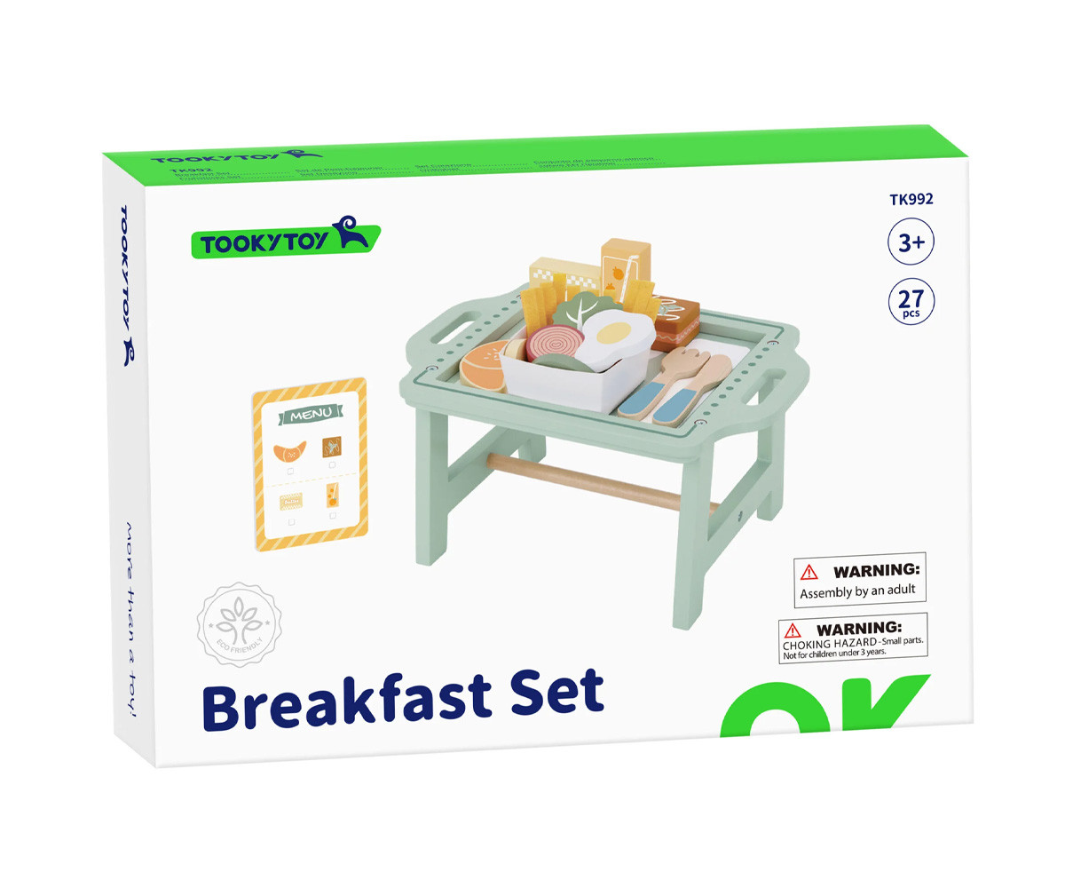 Set da Colazione in Legno