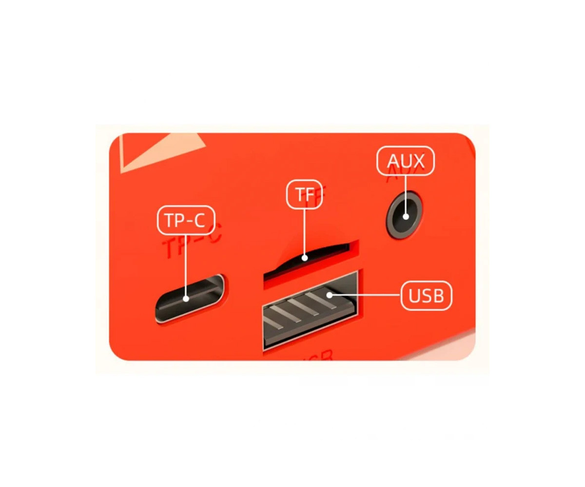 Karaoke con 2 Micrófonos Inalámbricos Bluetooth