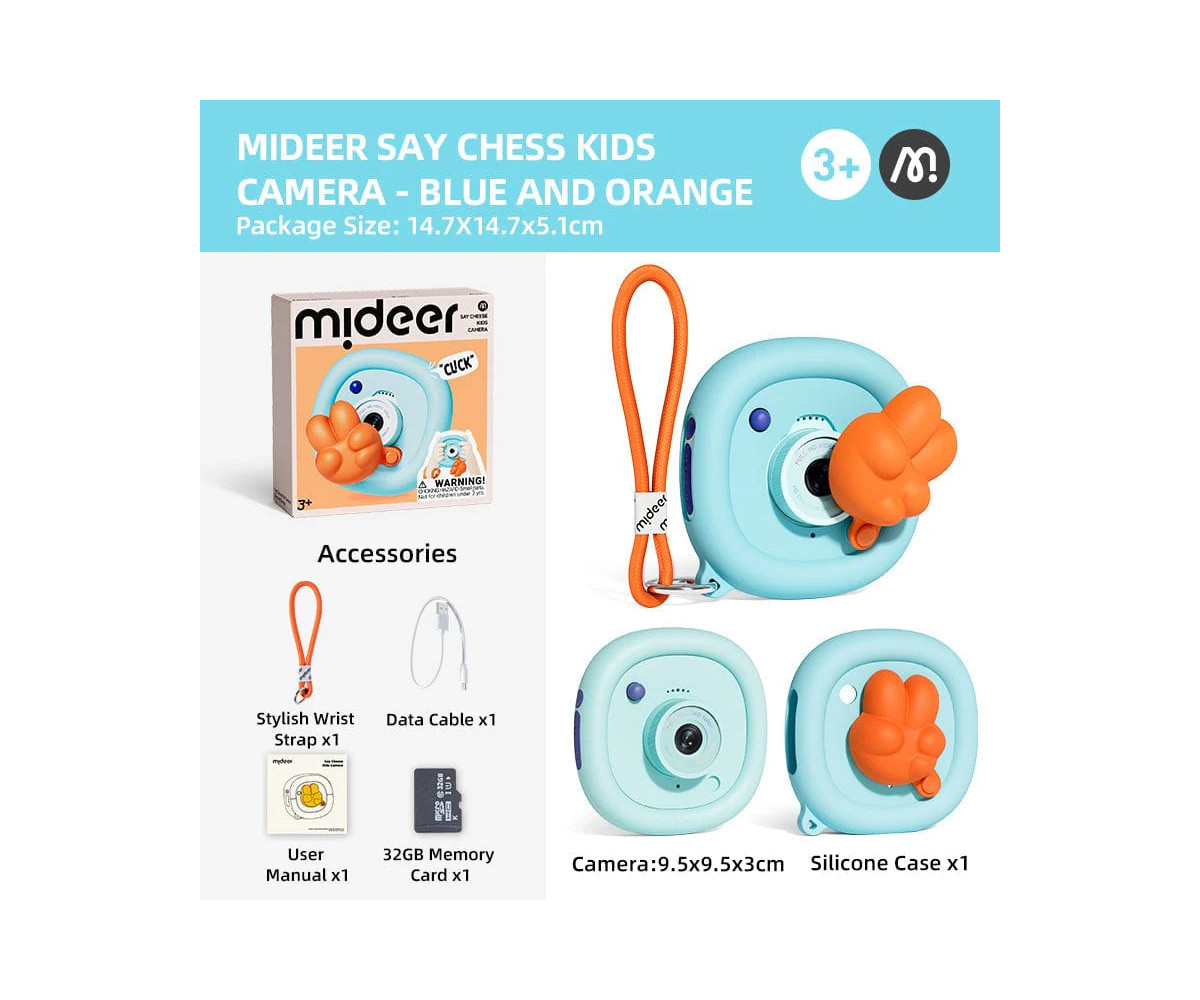 Cámara Digital Say Cheese Azul