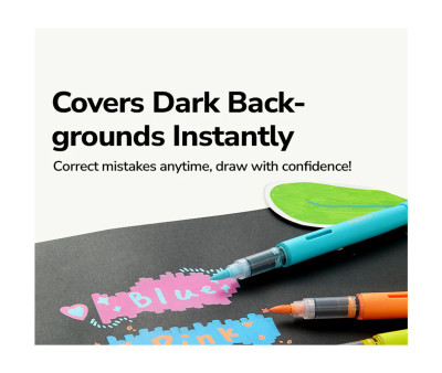 80 Pennarelli Acrilici Liquidi Confezione a Rete