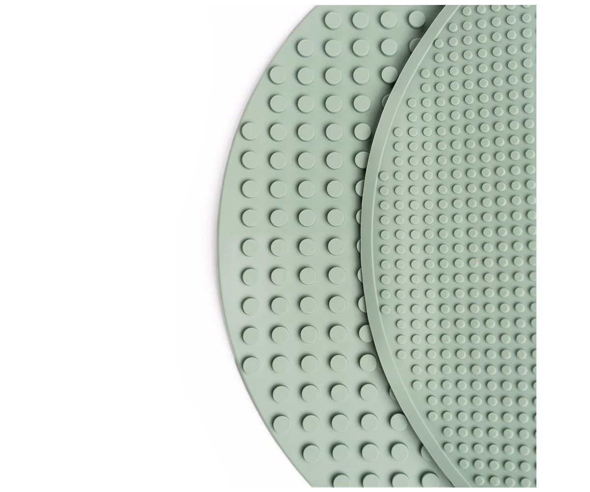 Mantel Reversible para Bloques de Construcción Green