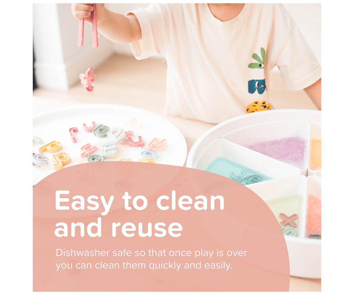 26 Letras Mayúsculas de Silicona