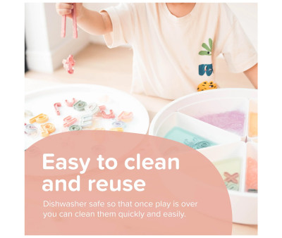 26 Letras Mayúsculas de Silicona