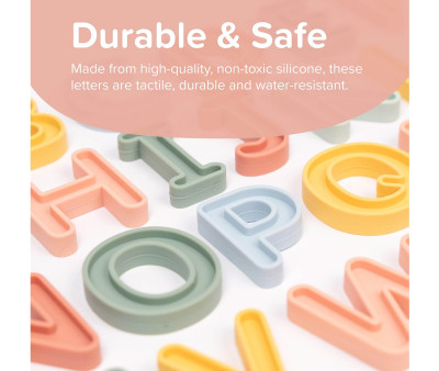 26 Letras Mayúsculas de Silicona