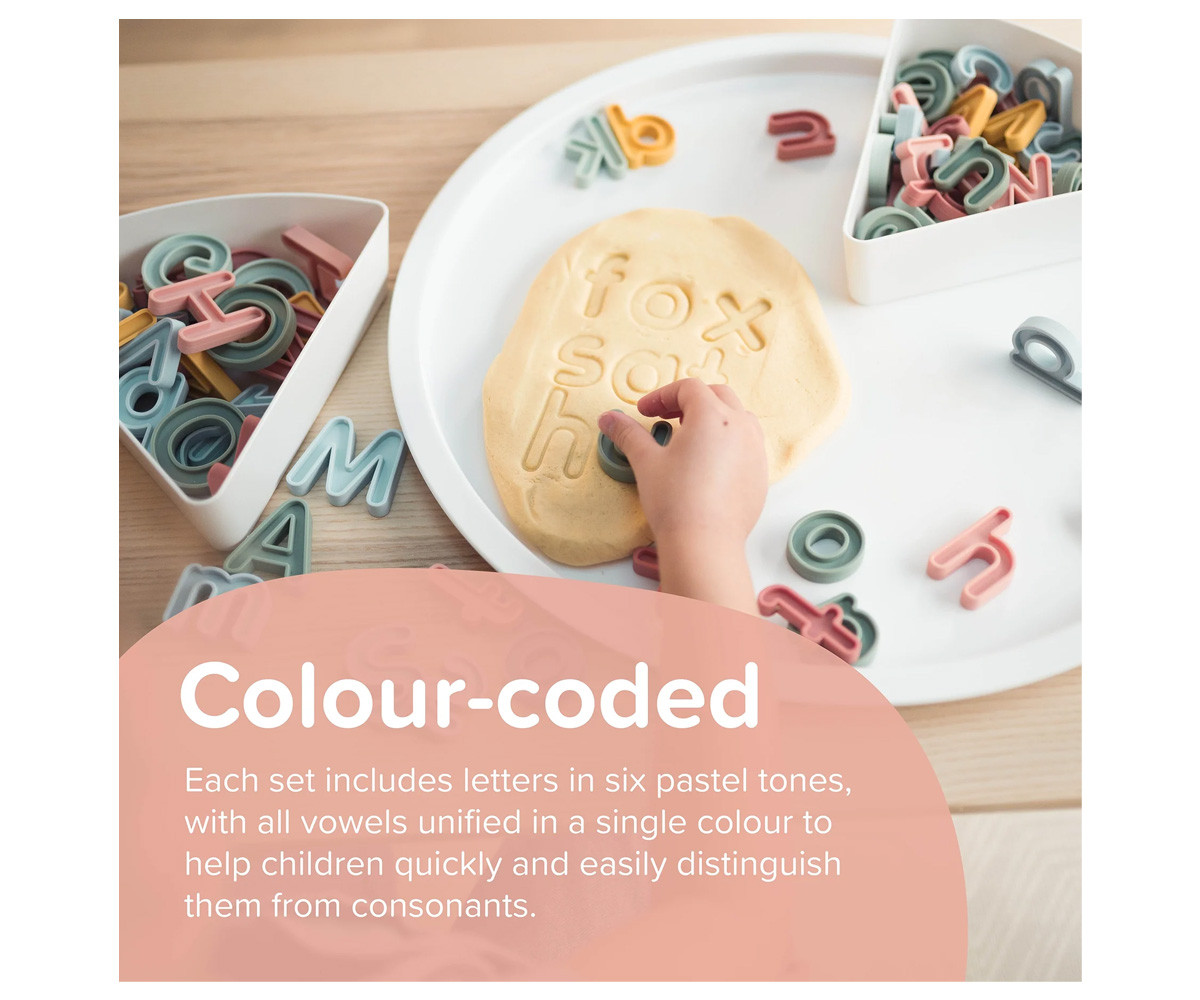 26 Letras Mayúsculas de Silicona