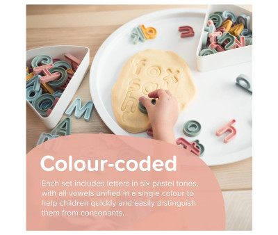 26 Letras Mayúsculas de Silicona