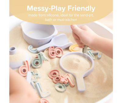 20 Números y 10 Símbolos de Silicona